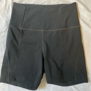 Girlfriend Collective Compressive Run Shorts Size S Black